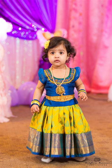 Shop pattu pavadai online on our site. Kids wear | Kids blouse designs, Kids designer dresses ...