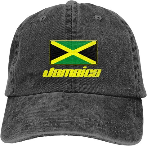 Jamaican Flag Hats For Men Women Fashionable Adjustable Baseball Cap