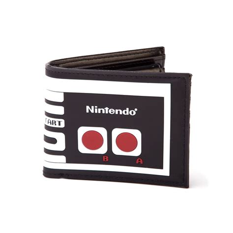 Bioworld Wholesale Merchandise Nintendo Controller Bi Fold Wallet
