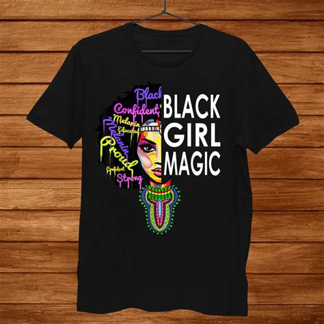 black girl magic t shirt african dashiki outfit pride month shirt teeuni