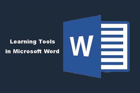 Full Guides To Use Learning Tools In Microsoft Word