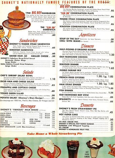 Vintage Menu Diner Menu Vintage Diner