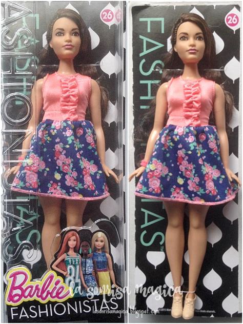 La Sonrisa Mágica Barbie Fashionistas Doll 26 Primaveral Con Estilo Curvy