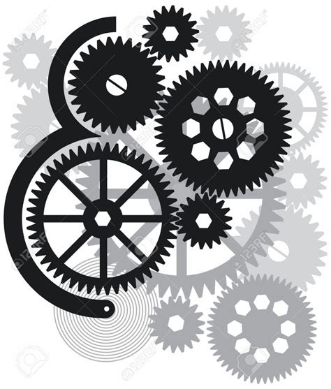 Download High Quality Gears Clipart Mechanical Transparent Png Images