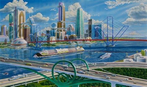 Img1651 Retro Futurism Futuristic City 70s Sci Fi Art