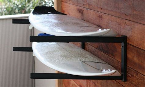 Surfboard Wall Rack Double Steel By Curve Curve Surfboard