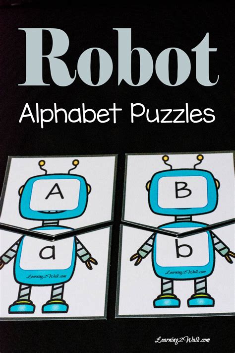 Check out our robot alphabet selection for the very best in unique or custom, handmade pieces from our shops. Free Printable Robot Alphabet Puzzles - Money Saving Mom®