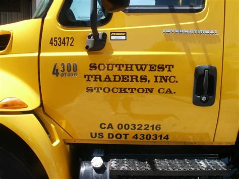 Vehicle Lettering And Stickers