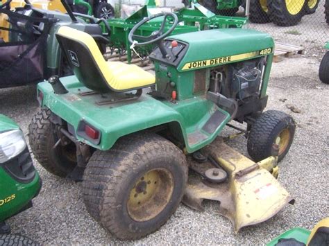 John Deere 420 Lawn And Garden Tractors For Sale 62673