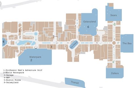 West Edmonton Mall Map Bing Images