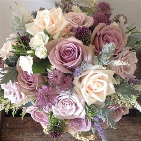 Amnesia Rose Mentha Rose And Vendella Rose Flower Bouquet Wedding