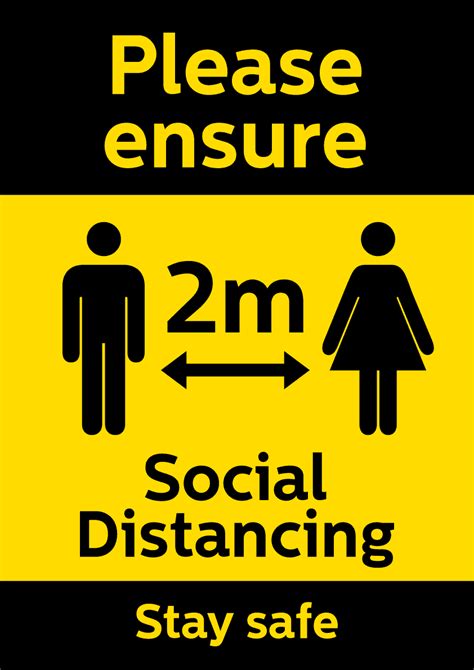 social distancing signage mid antrim signs signage and graphics northern ireland