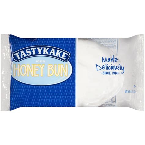 Tastykake® Iced Honey Bun 6 Oz Pack