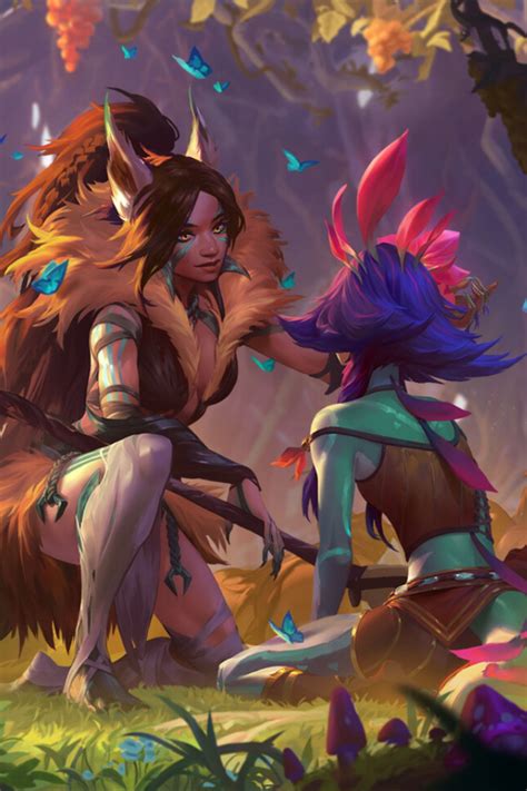 Nidalee For Runeterra League Of Legends Illustrators League Of