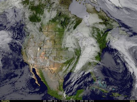 Real Time Us Composite Satellite Image — Ssec