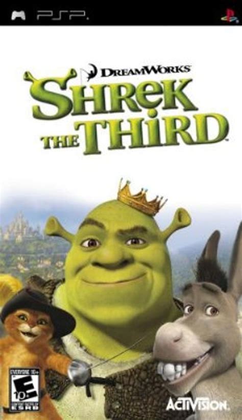 Shrek The Third Value Gocollect Playstation Portable Psp Shrek The