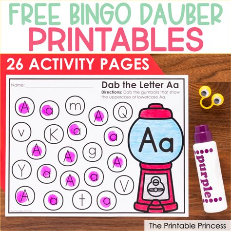 Free Bingo Dauber Printables Free Printable Templates