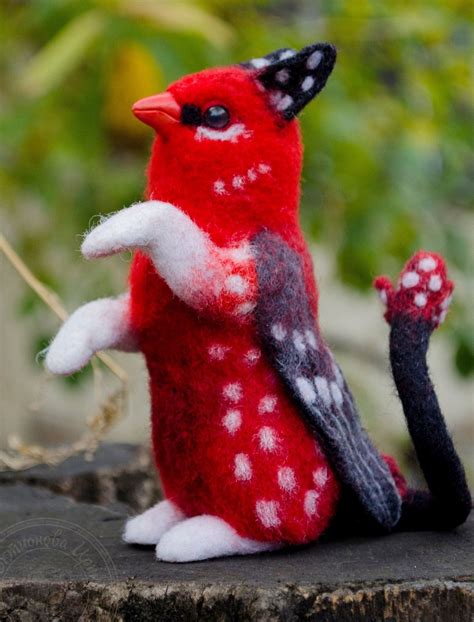 Needle Felted Griffins Lisa Felt Stories On Etsy Needle Felting Felt