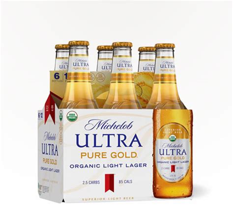 Michelob Ultra Pure Gold Organic Light Lager Delivered Near You Saucey