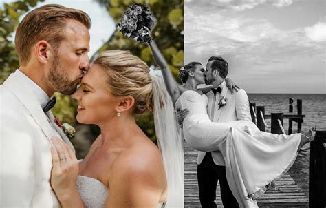 England captain and tottenham striker, harry kane has married his childhood sweetheart and mother of his two daughters, katie goodland. Pics: Harry Kane Marries Childhood Sweetheart Kate Goodland
