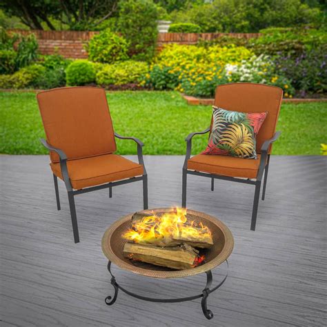 32 Copper Fire Pit With Stand And Tray Cover Michaels