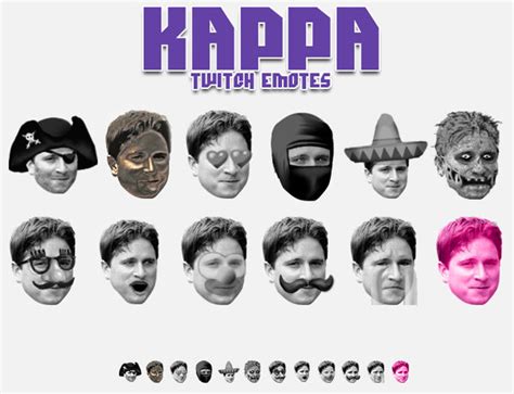 Kappa Twitch Emotes By Th3sixth On Deviantart