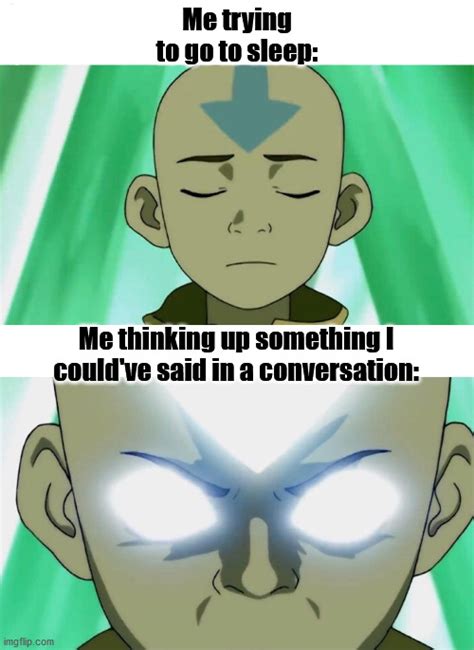 Aang Going Avatar State Memes Imgflip