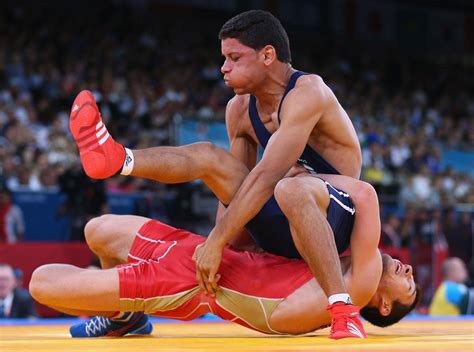 The Amorous Olympic Wrestlers Of London 2012 Mirror Online