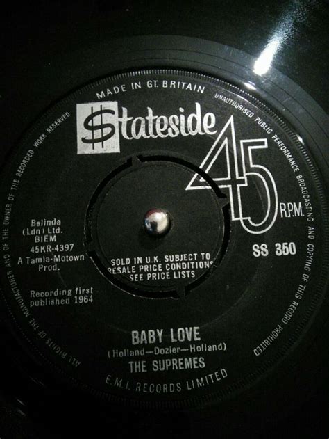 181 ‘baby Love By The Supremes The Uk Number Ones Blog