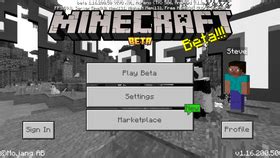 Bedrock edition beta 1.16.200.50