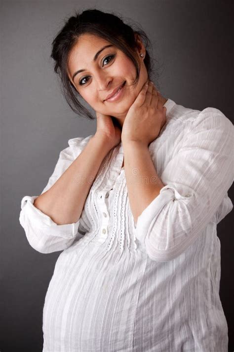 Pregnant East Indian Woman Stock Image Image Of Beautiful 28729941