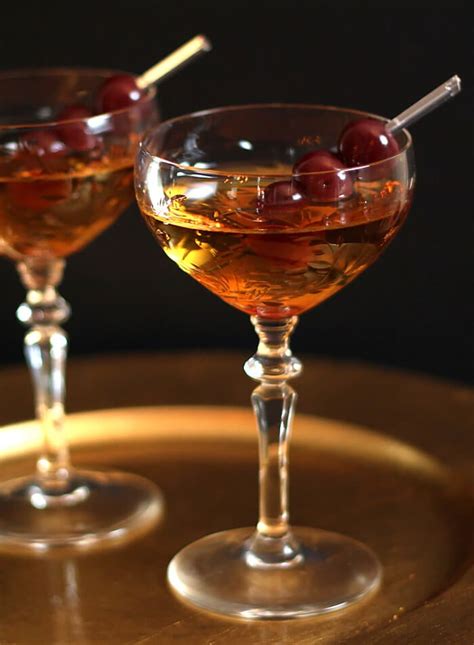 Classic Manhattan Cocktail Recipe Creative Culinary