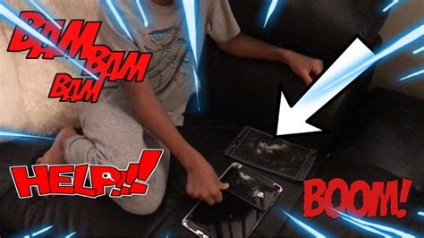 Mom Smashes Sons Iphone And Ipad To Teach Him A Lesson Youtube