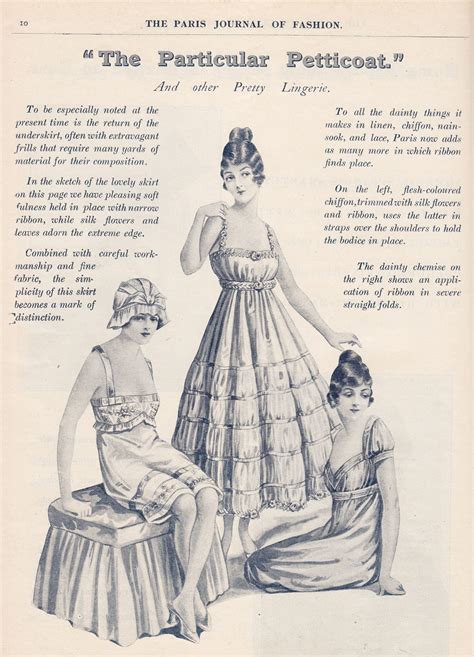History Of Womens Underwear Vivian Lawry