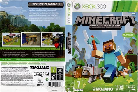 Minecraft Xbox 360 Edition 2012 Xbox 360 Box Cover Art Mobygames