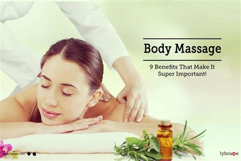 Body Massage 9 Benefits That Make It Super Important By Bnchy Wellness Medispa Lybrate