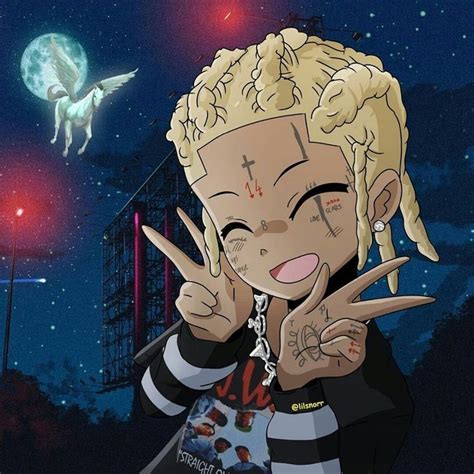 Trippie Redd Anime Follow Me For More Anime Rapper Rapper Art