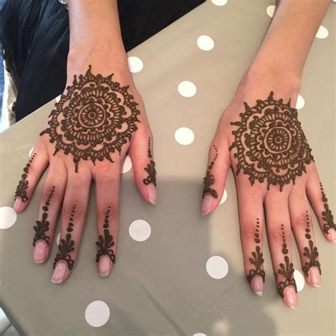 Easy Round Circle Mehndi Designs Circular Mehndi Designs For Hands