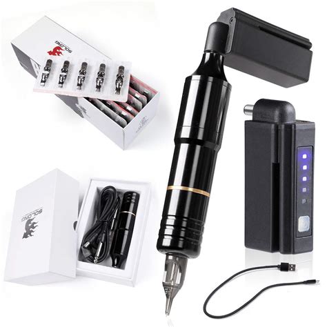 Solong Tattoo Pen Kit Rotary Tattoo Gun Machine With