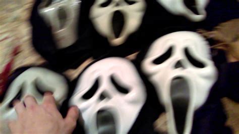 Screamghostface Mask Collection So Far Youtube