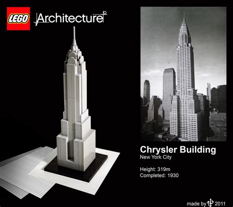 Chrysler Building Lego Architecture Chrysler Building Building