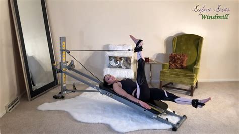 Pilates Exercises Using The Total Gym Leg Pulley