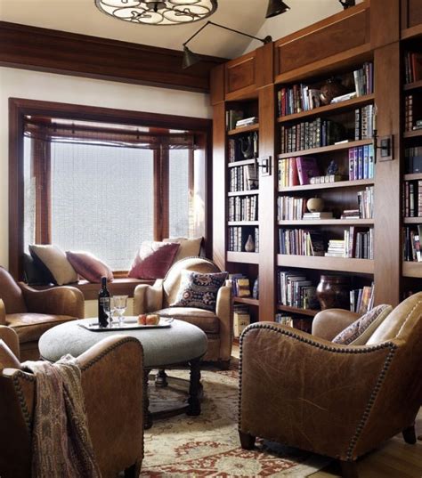Cozy Space Home Library Design Home Libraries Home Library Design Ideas