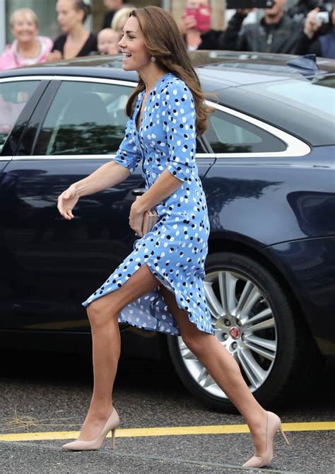 Kate Middleton Recupera Aquel Vestido Con El Que Presumió De Piernas En