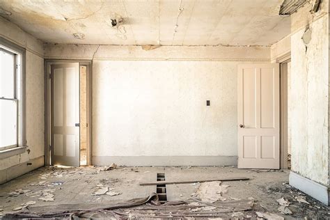 Dilapidated Room Interior Disrepair Decay Aged Broken Rundown