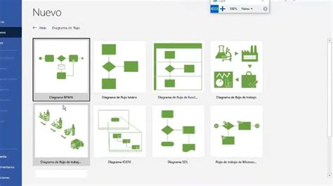 Construcción Diagramas De Flujo Microsoft Visio Youtube