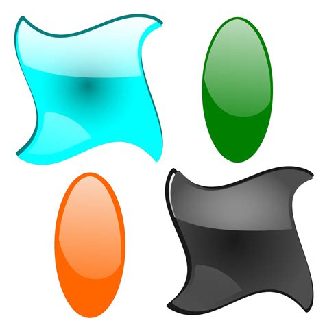 Glossy Shapes 2 Png Svg Clip Art For Web Download Clip Art Png Icon