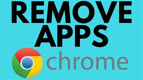 By mitch bartlett leave a comment. How to Delete Google Chrome Apps - Uninstall Applications ...