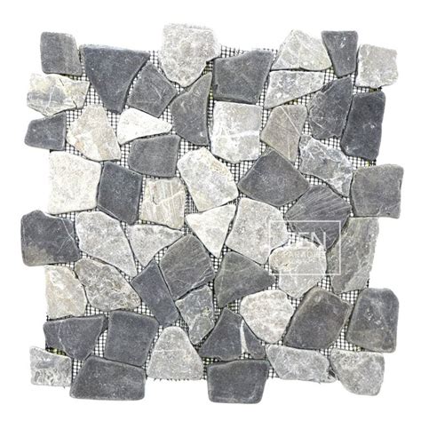 Stone Mosaic Storm Grey 12 X 12 From Garden State Tile