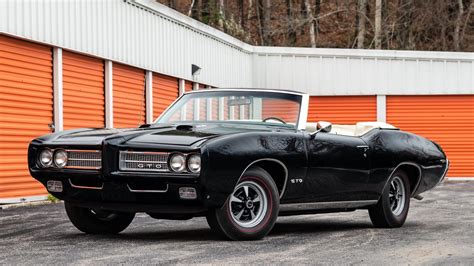 1969 Pontiac Gto Ram Air Iv Convertible Presented As Lot F119 At